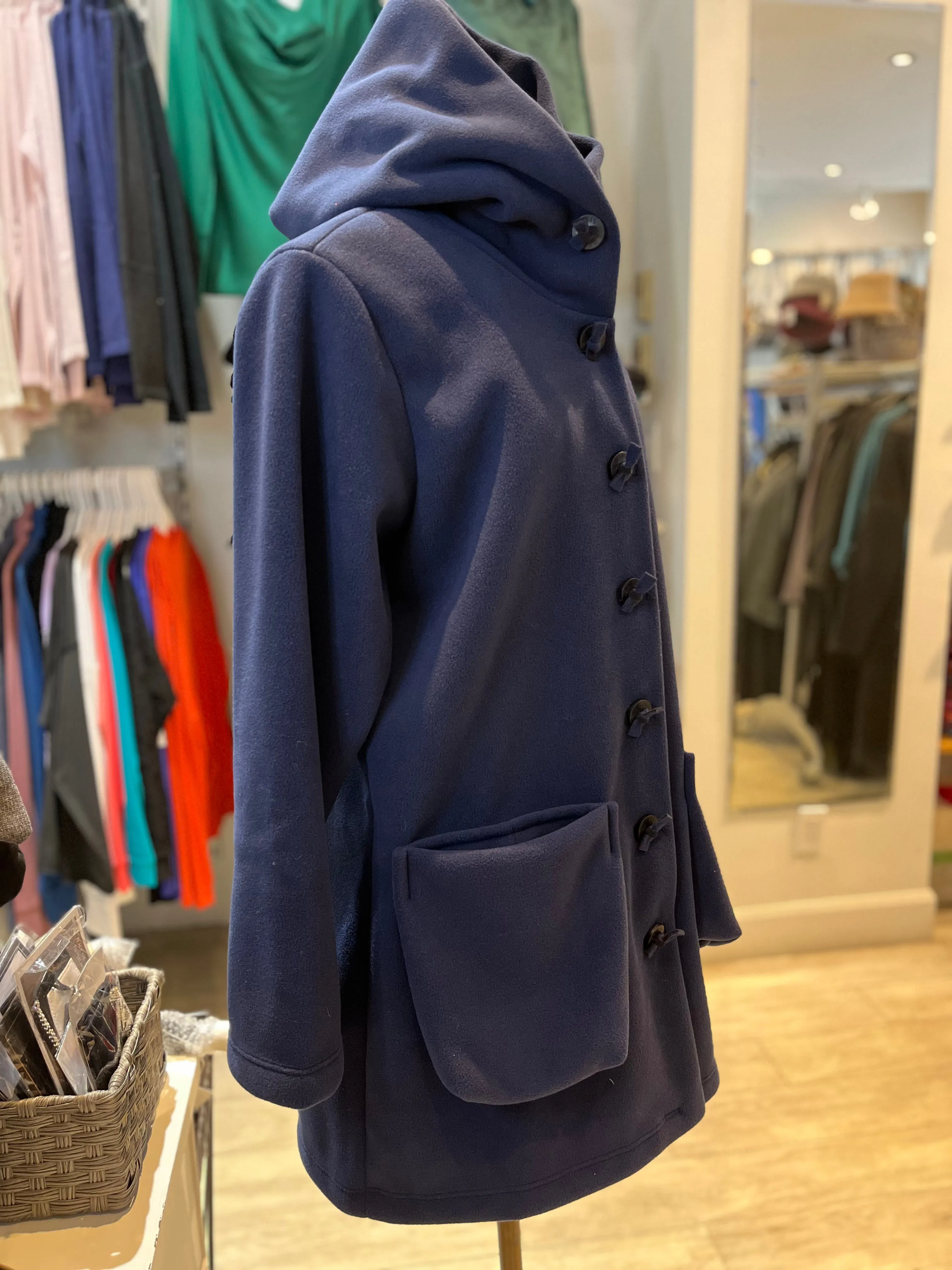 Boris Fashion, 1100 Fleece Jacket  Navy