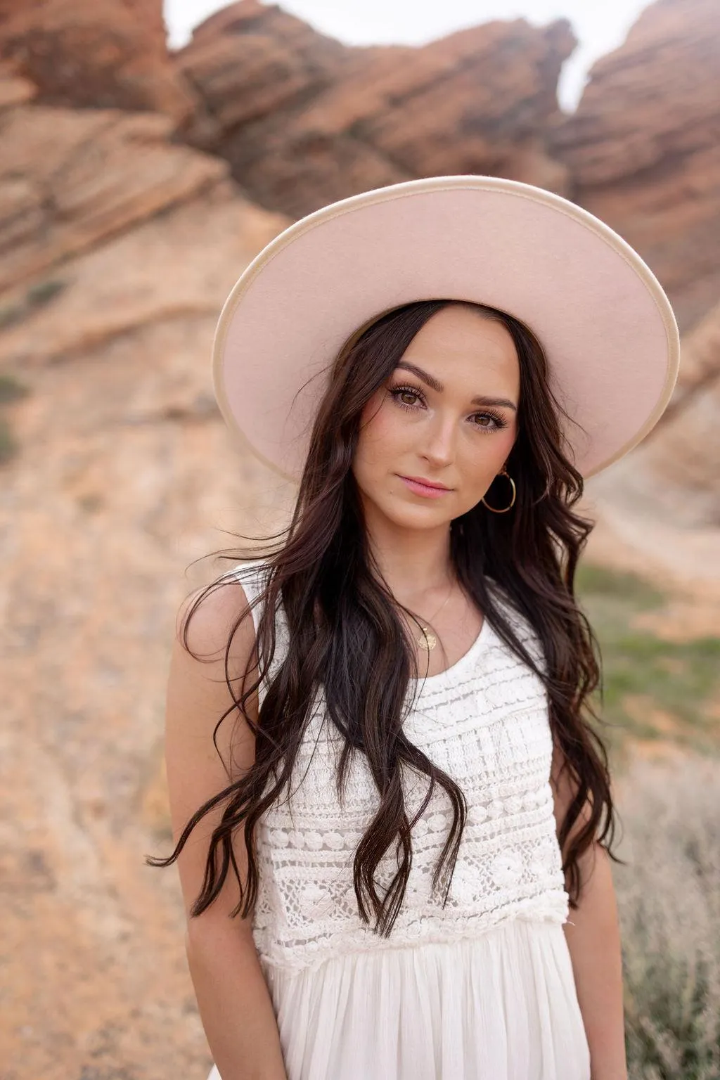 Braxtyn Crochet Dress in Ivory