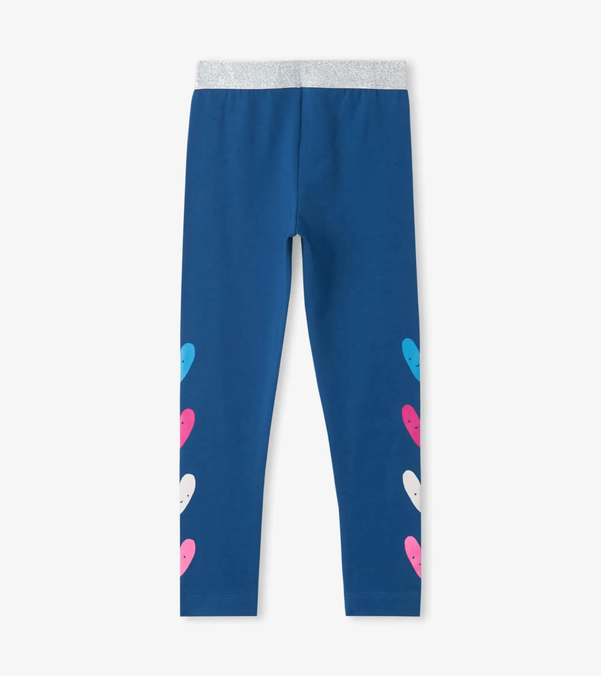 Colourful Hearts Fun Waist Leggings | Hatley