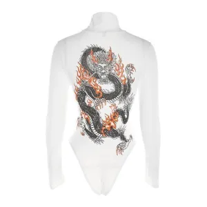 DRAGON FLAME BODYSUIT