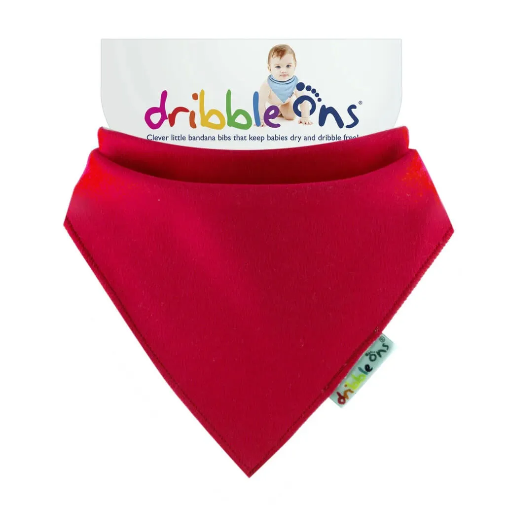 Dribble Ons Bib (Red)