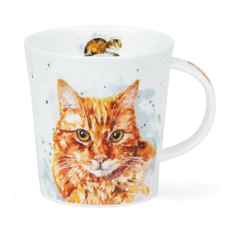 Dunoon Lomond Pawtraits Ginger Cat Mug