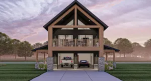 Elegant Barndominium Style 2-Bedroom Home with 1,275 sq ft of Comfortable Living