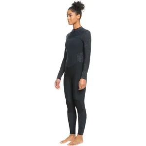 GBS Swell Series Wetsuit with 5/4/3mm Back Zip - Women's Roxy, Black