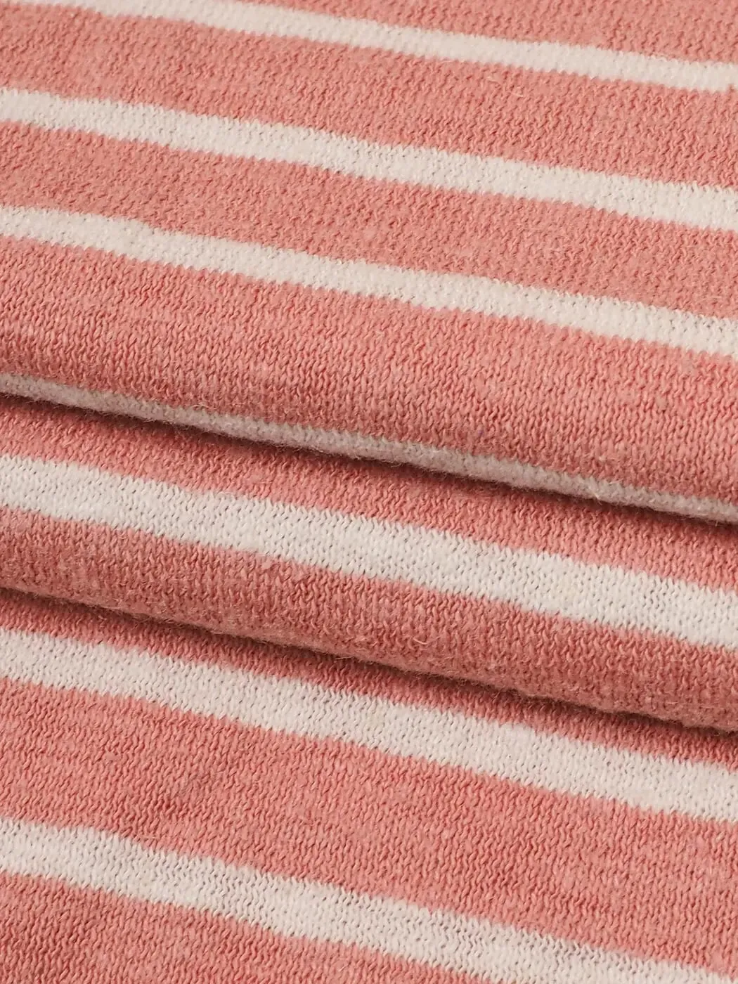 Hemp & Organic Cotton Blended Light Weight Stripe Jersey Fabric For Tshirt ( J2017Y Group )