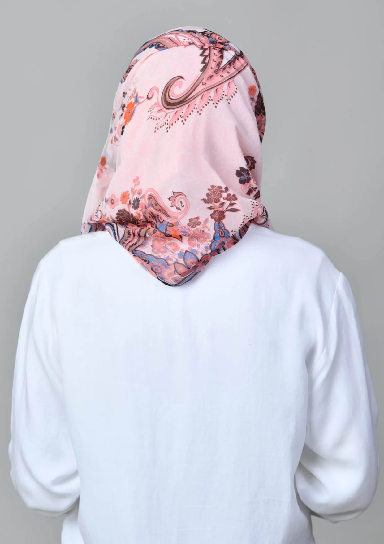 Kashmir Pink- Chic Mini- Mosaic Chiffon