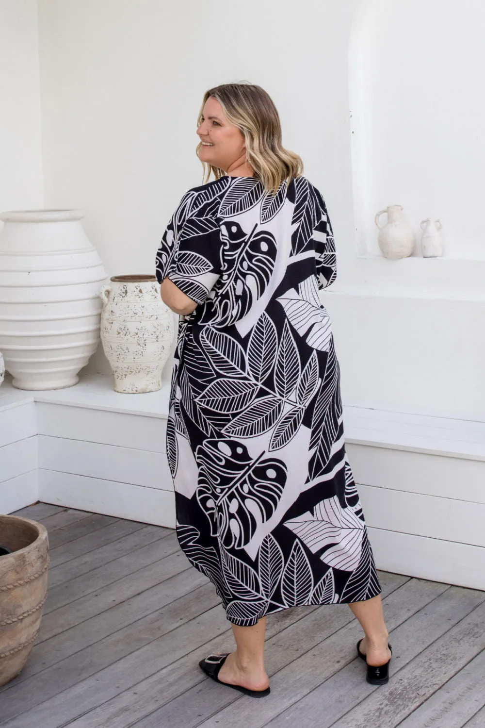 Long Kaftan Dress - Jessie