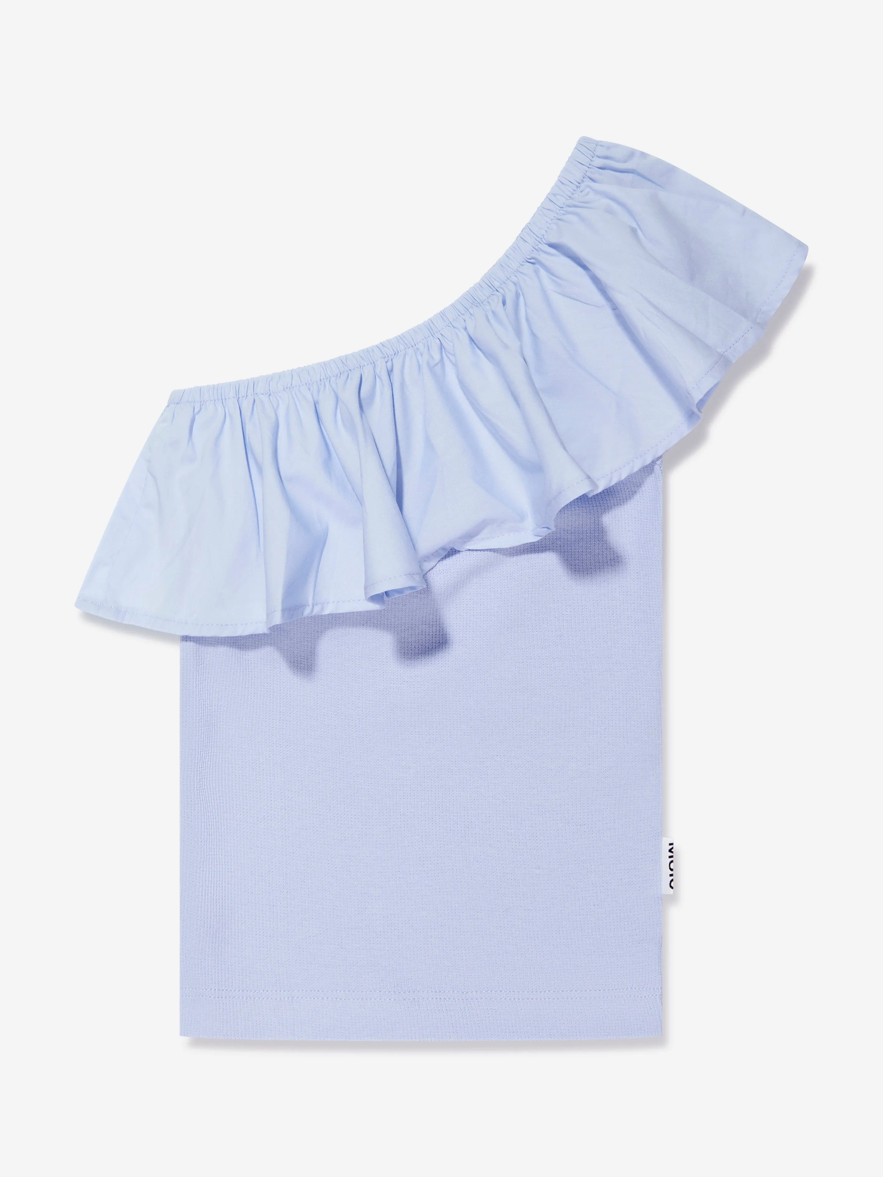 Molo Girls Organic Cotton Rebecca Top In Blue