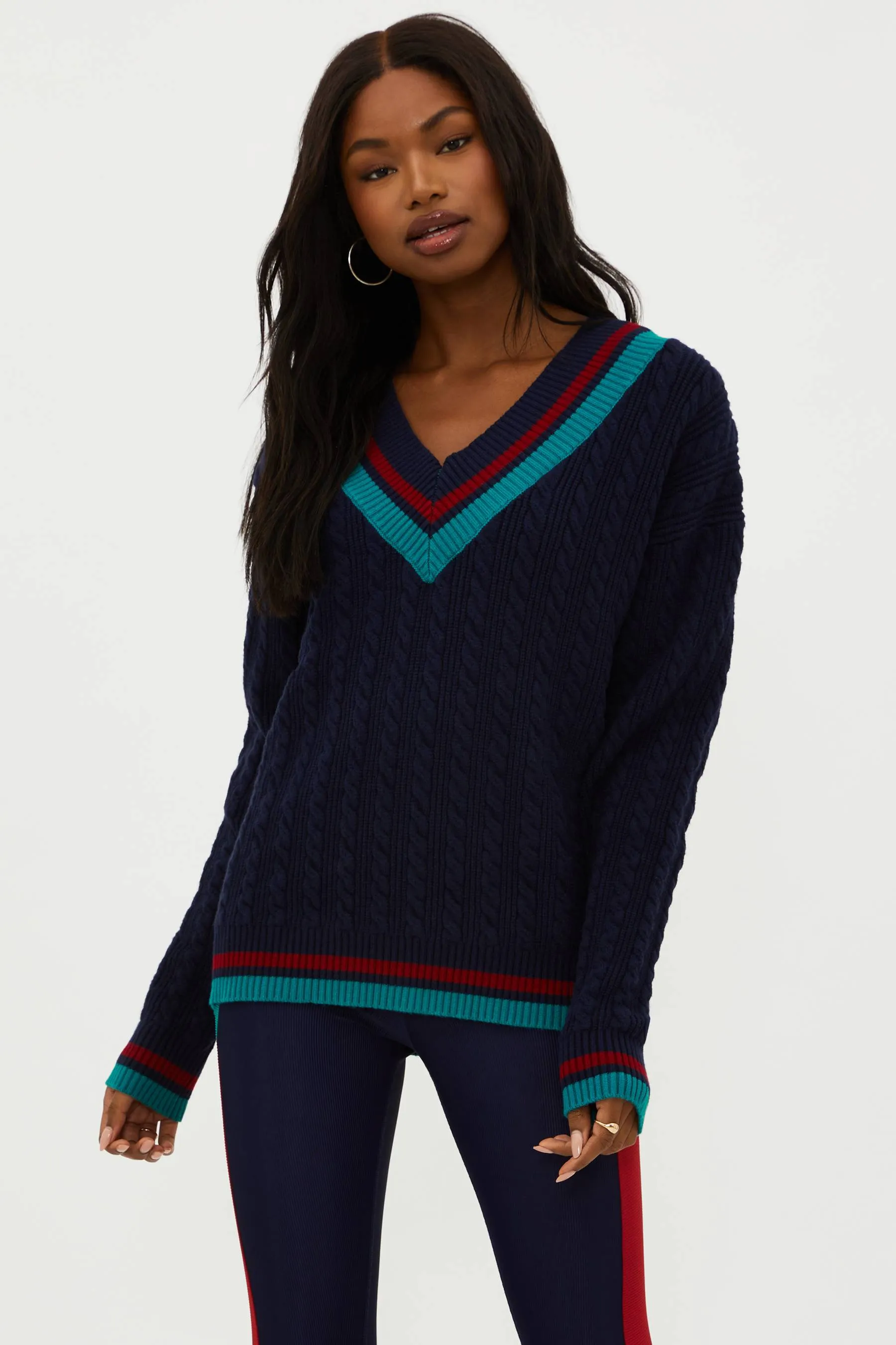 Montana Sweater Ultramarine Colorblock