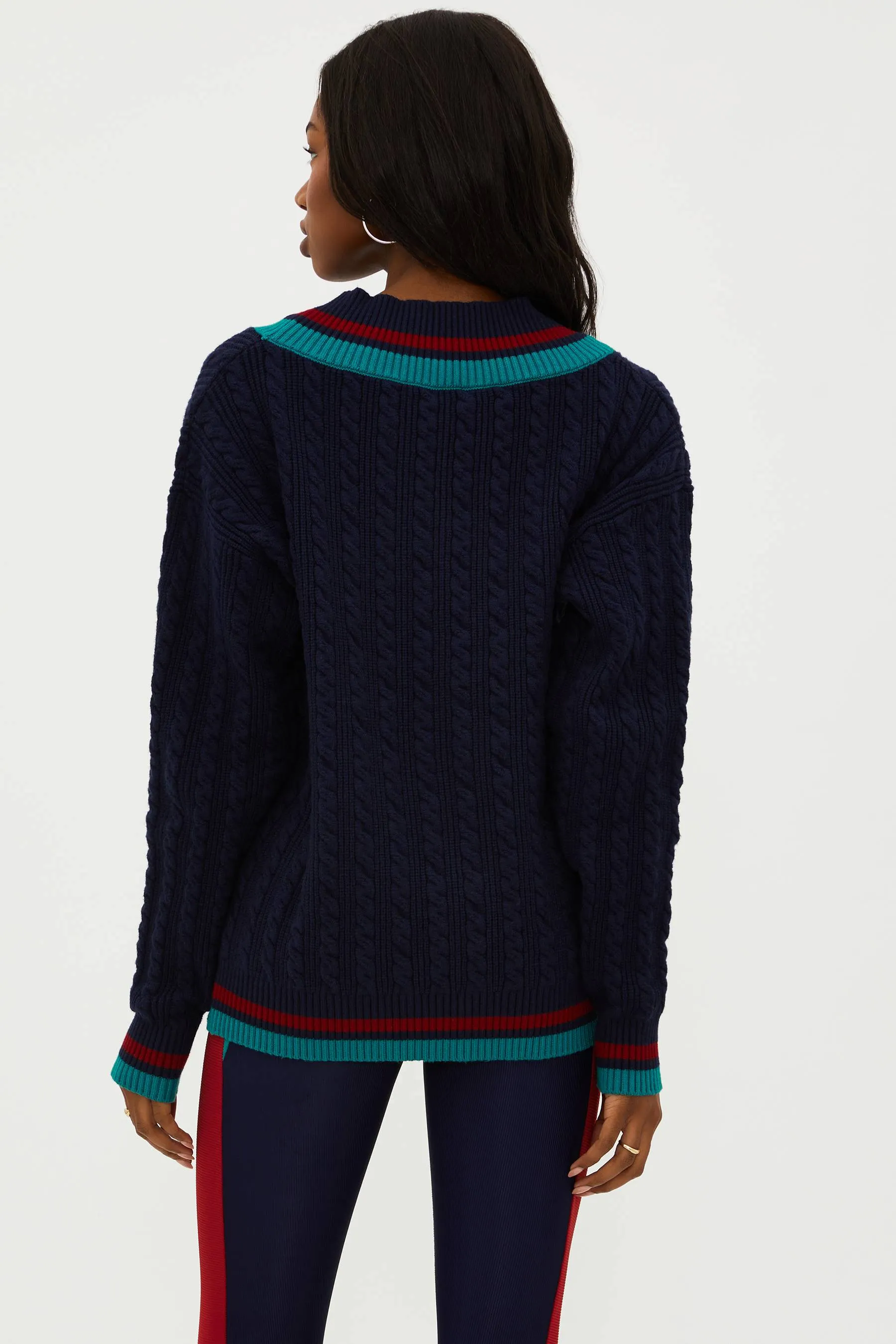 Montana Sweater Ultramarine Colorblock