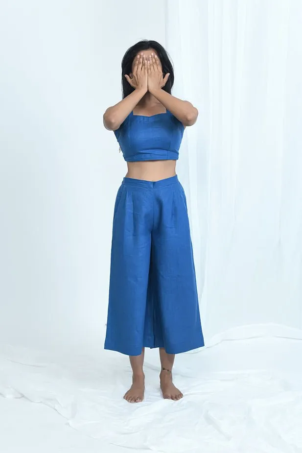 Multi Pocket Hemp Wide Leg Pants | Sustainable Fabric