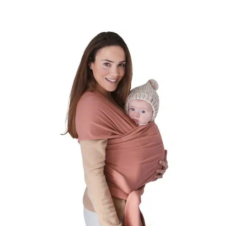 Mushie - Organic Cotton Baby Wrap - Cedar