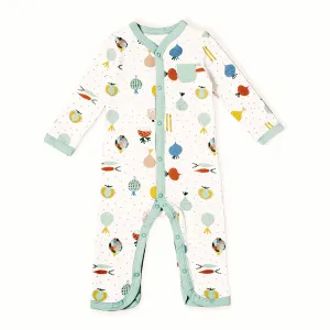 Organic Cotton Jumpsuit Romper - Veggie Salad