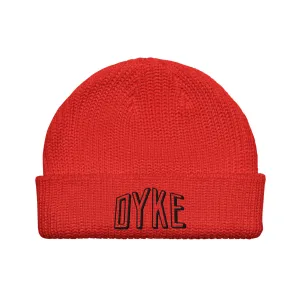 Outline Dyke Embroidered Fisherman Beanie