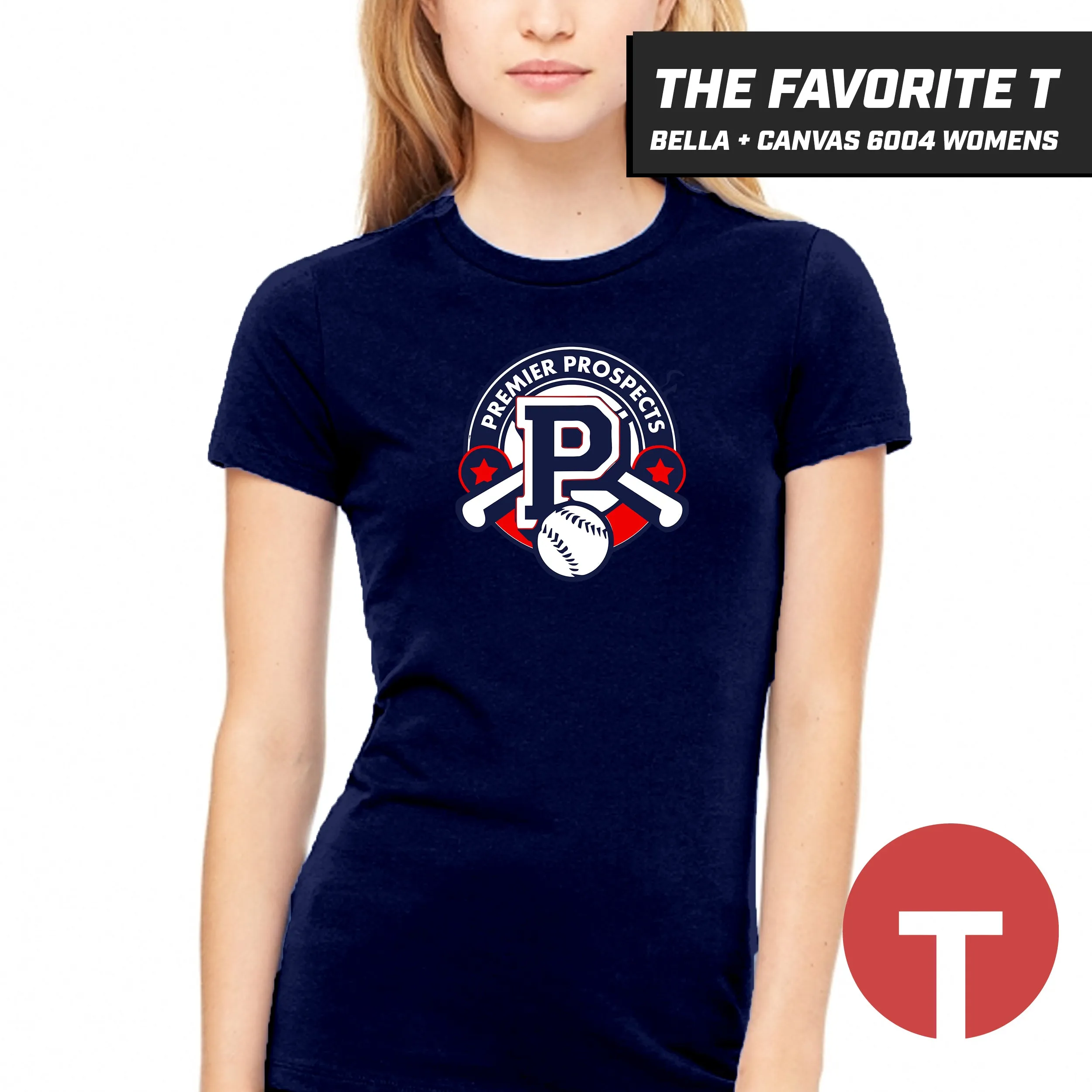 Premier Prospects - Bella Canvas 6004 Womens "Favorite T"