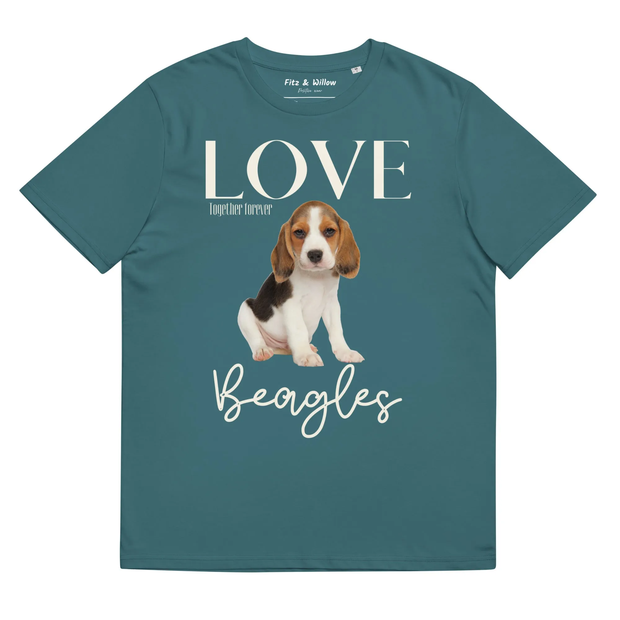 Puppy Beagle lovers, organic cotton t-shirt