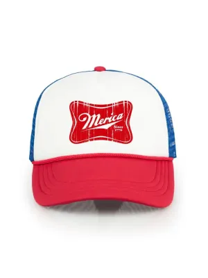 "Merica" 4th of July Trucker Hat