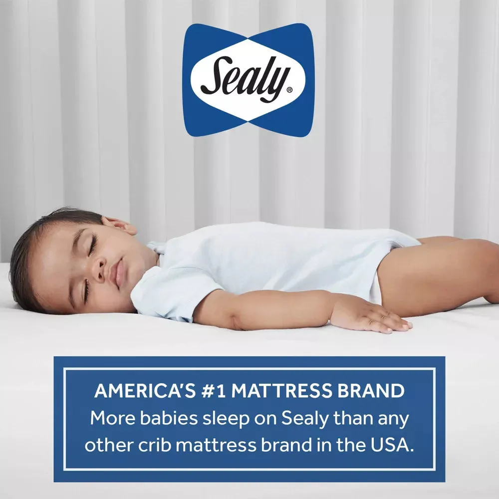 Sealy® Crib Mattress - Sealy® Airy Night Antimicrobial Diamond 2-Stage