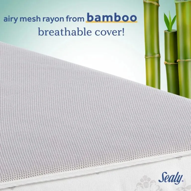 Sealy® Crib Mattress - Sealy® Airy Night Antimicrobial Diamond 2-Stage