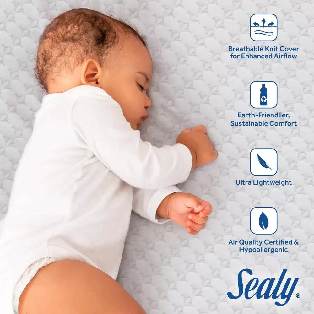 Sealy® Crib Mattress - Sealy® Airy Night Antimicrobial Diamond 2-Stage