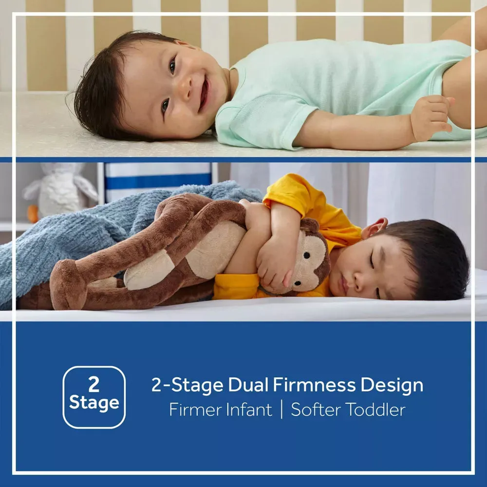 Sealy® Crib Mattress - Sealy® Airy Night Antimicrobial Diamond 2-Stage