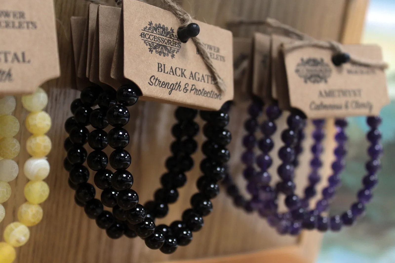 Shop the Powerful Black Agate Bracelet - Enhance Protection, Success, and Courage | Ancient Wisdom