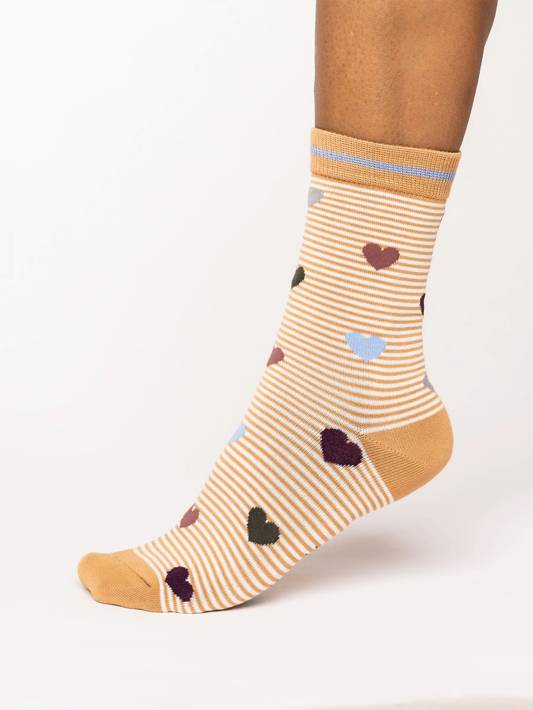 Spot And Stripe Box Of 4 Socks - Multi