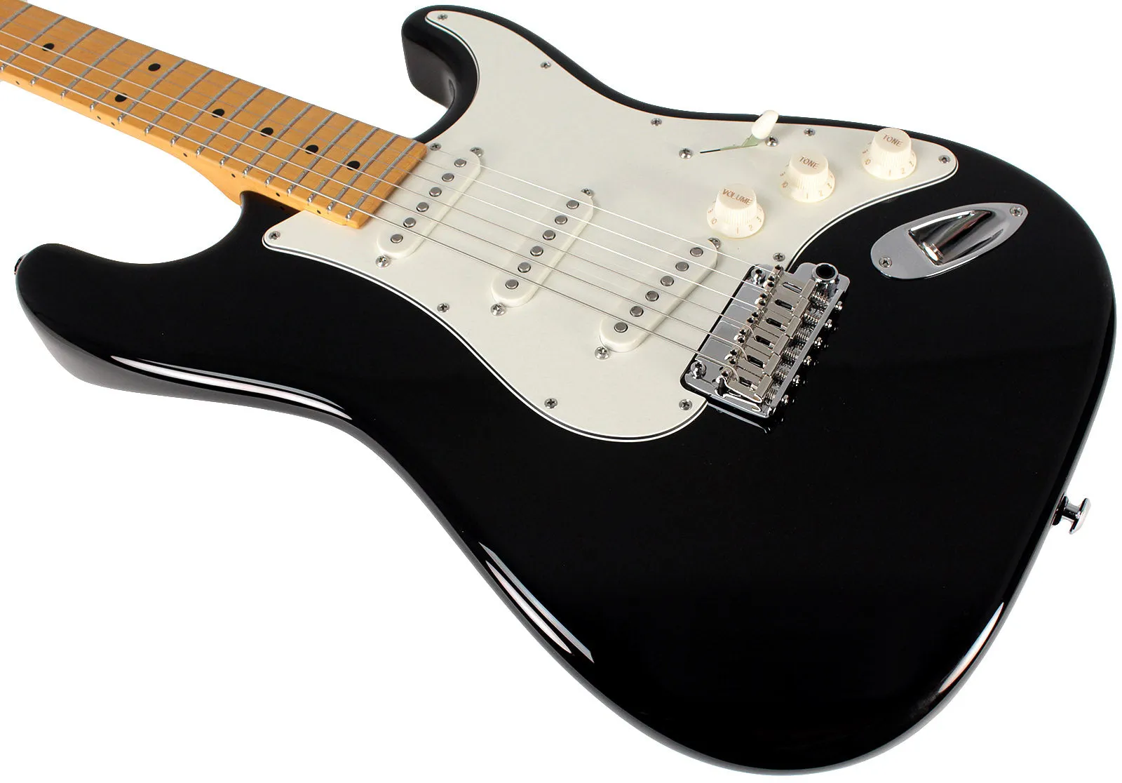 Suhr Classic S Guitar, Black, Maple