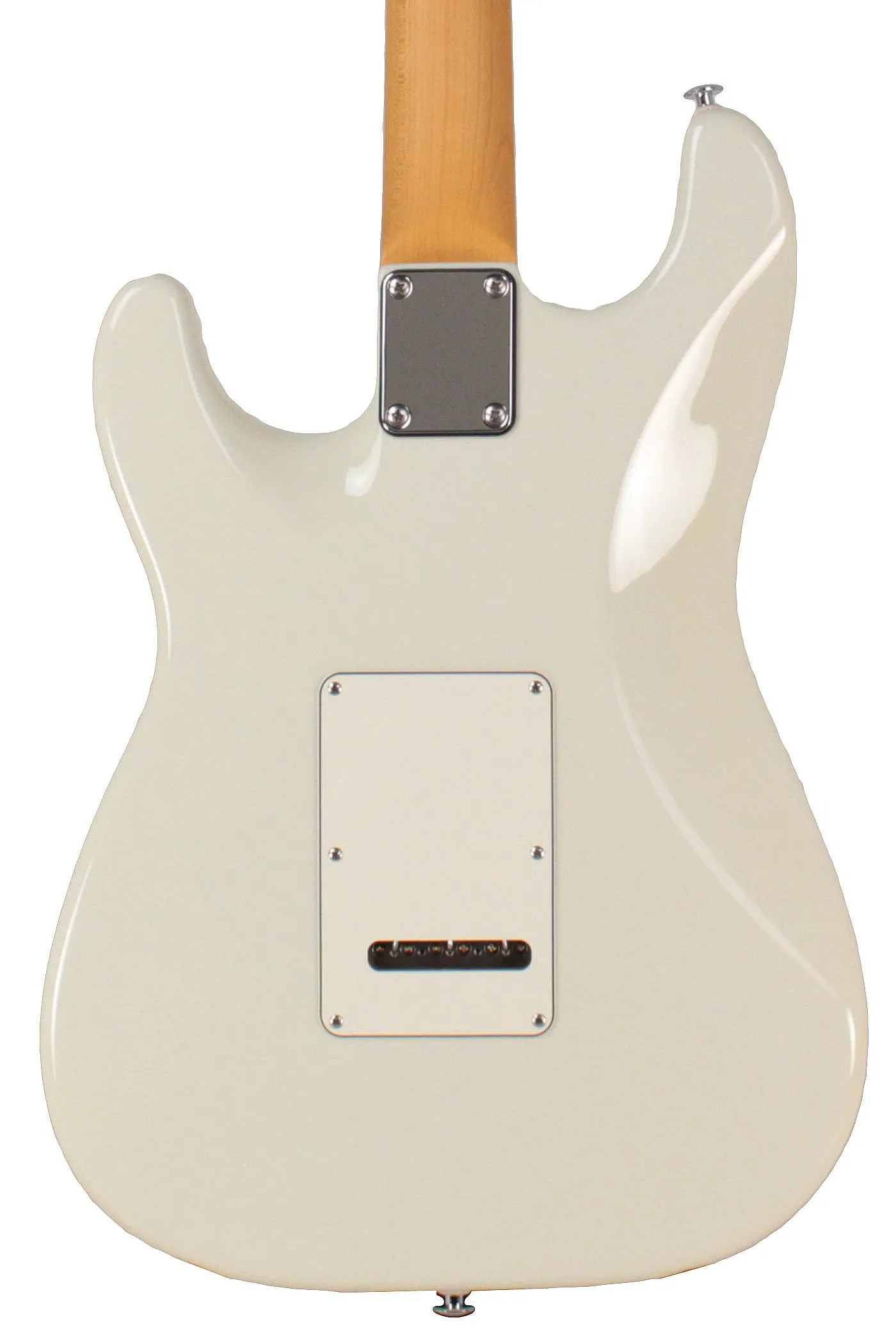 Suhr Classic S HSS Guitar, Olympic White, Rosewood