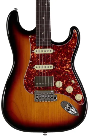 Suhr Select Classic S HSS Guitar, Roasted Neck, 3-Tone Burst, Tortoise Shell