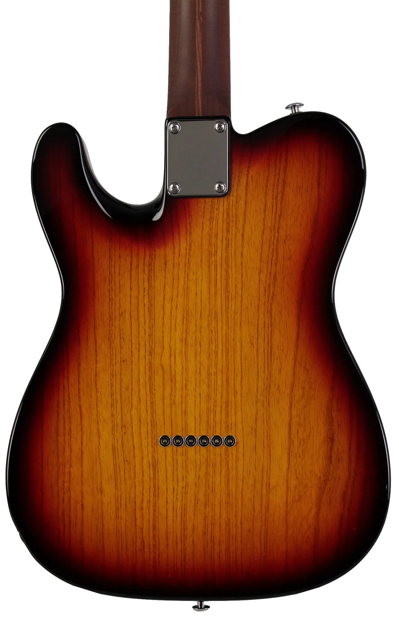 Suhr Select Classic T HS Roasted, Flamed, Swamp Ash, 3-Tone Burst, Hardshell