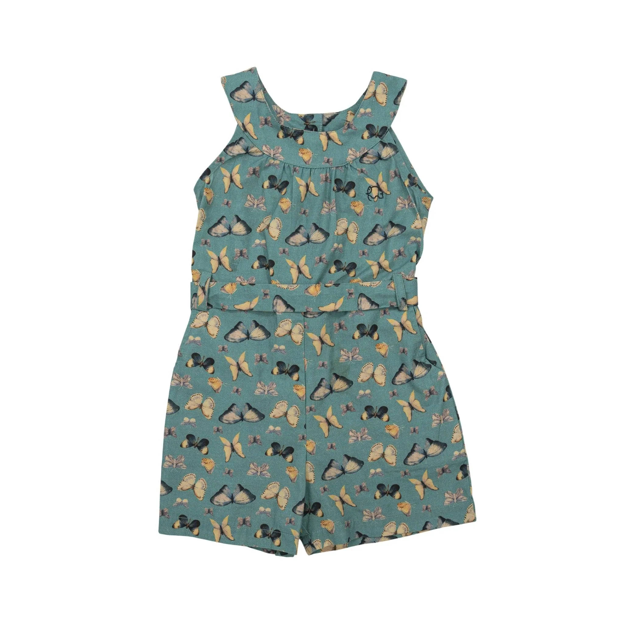 Surf Blue Play Suit for Girls