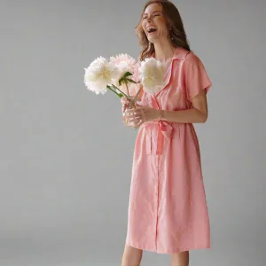 Sustainable Elegance: Linen Midi Shirt Dress