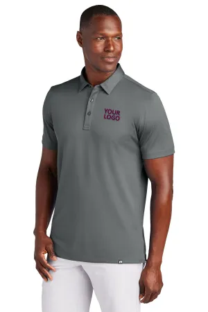 TravisMathew Cabana Solid Customized Polos, Stormy Grey