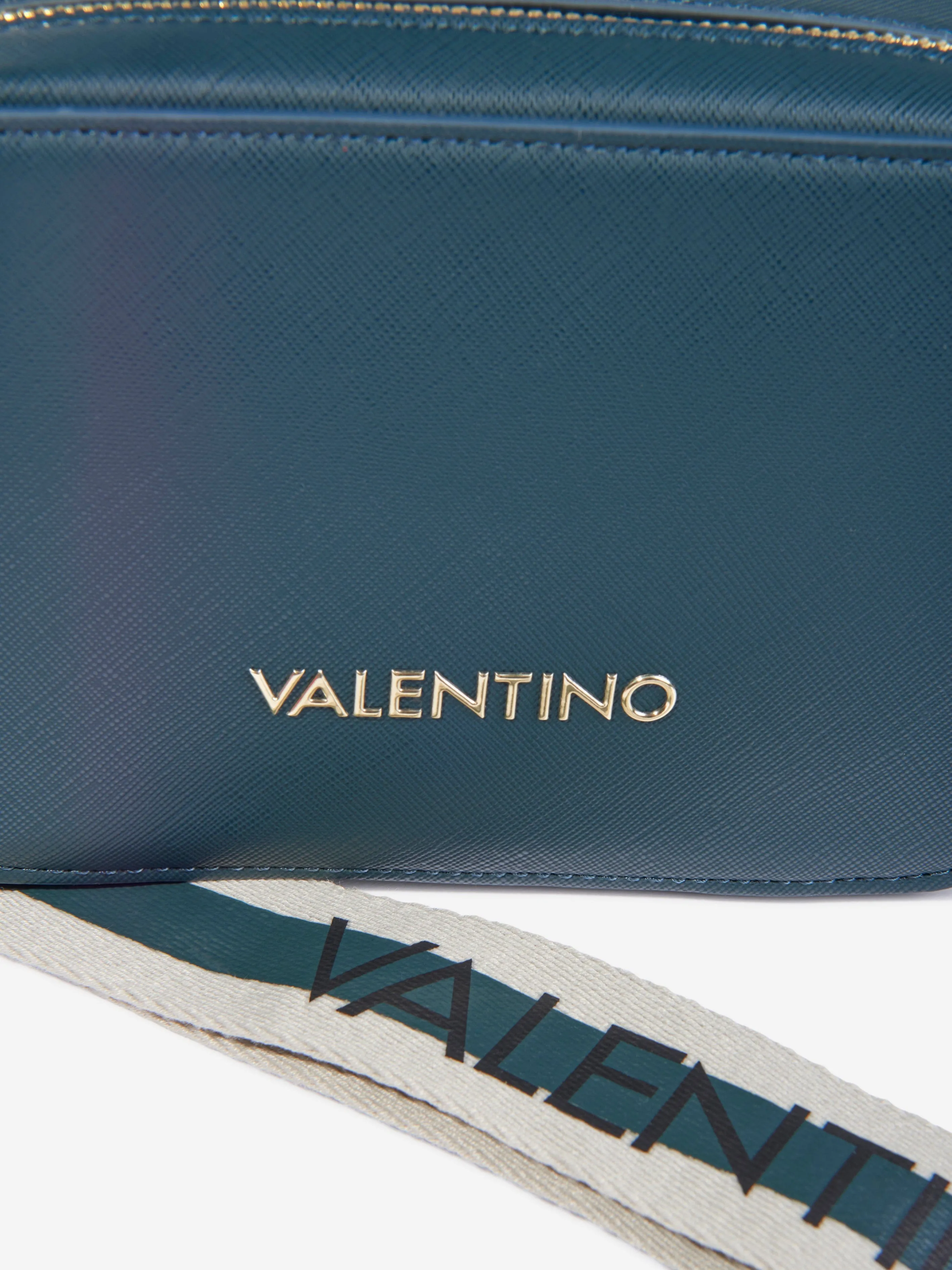 Valentino Girls Zero Re Crossbody Bag in Blue (18cm)