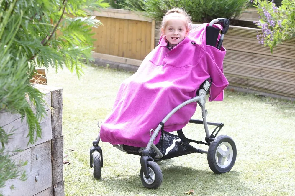 Wheelchair Covers – Total Cover in Fleece