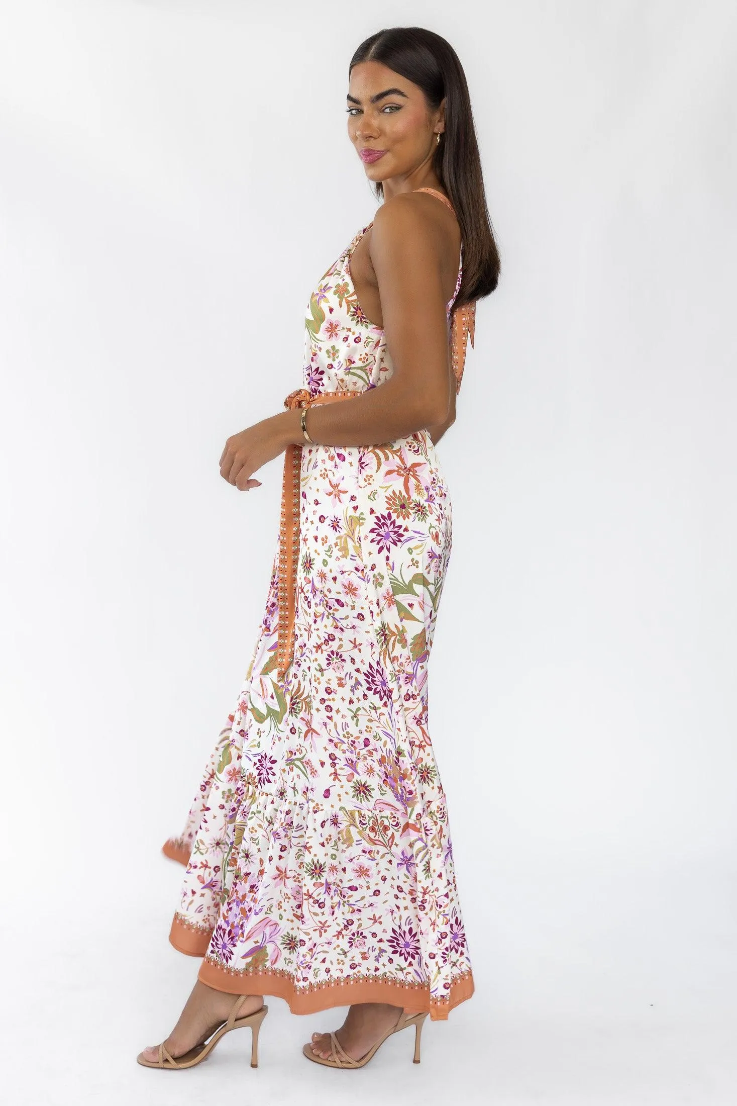 Willow Paisley Print Maxi Dress - Final Sale