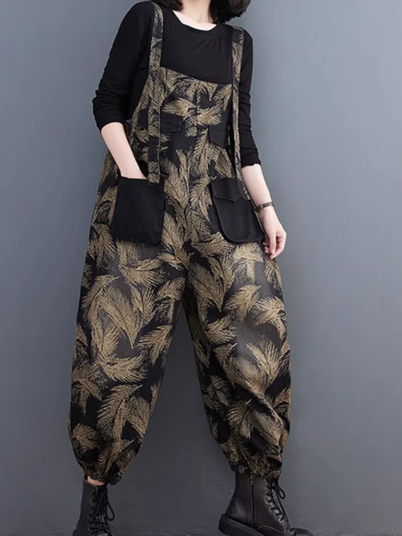 Women’s Summer Wear Comfortable Pocket Style Dungarees